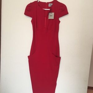 ASOS Red BodyCon Dress